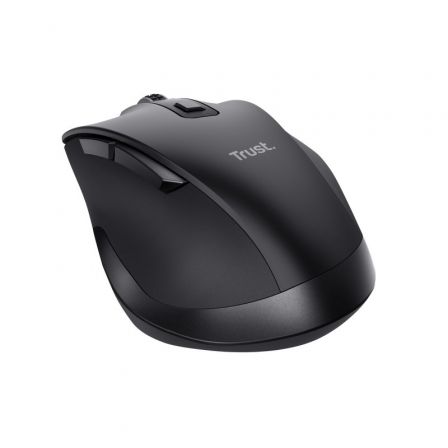 Trust Fyda Ratón Ergonómico Inalámbrico Eco con Batería Recargable Hasta 2400 DPI
